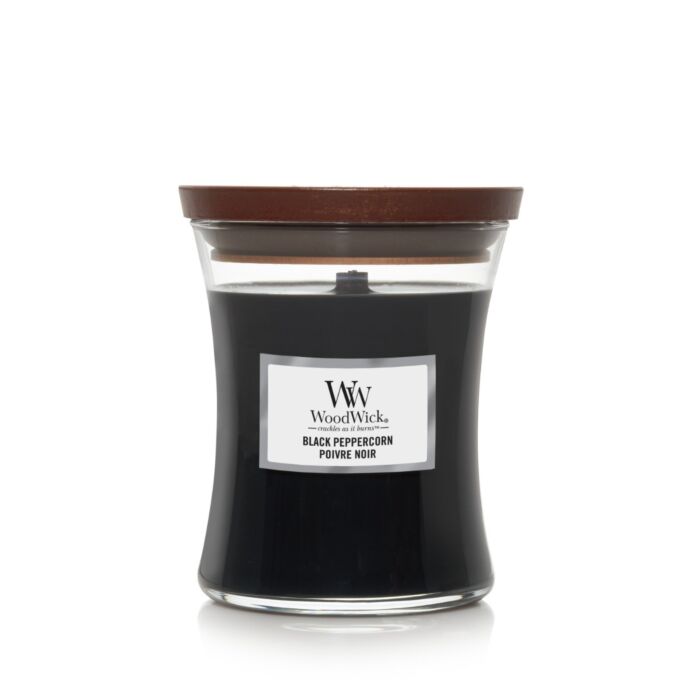 WoodWick Black Peppercorn Medium Jar